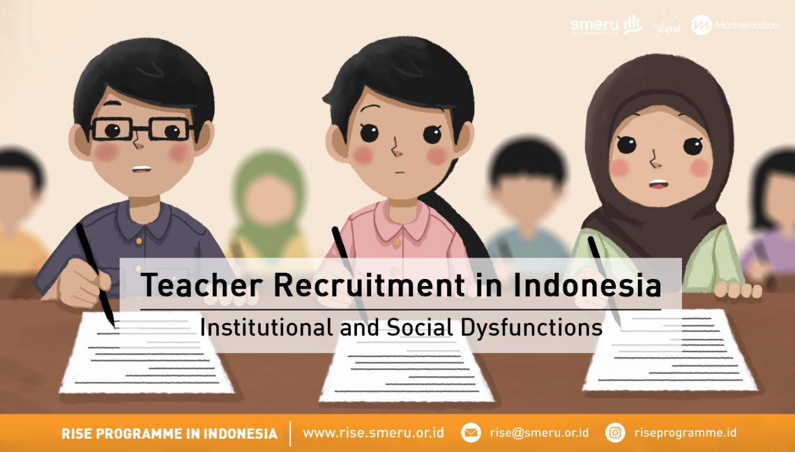 Image that shows illustration for infographic on teacher recruitment